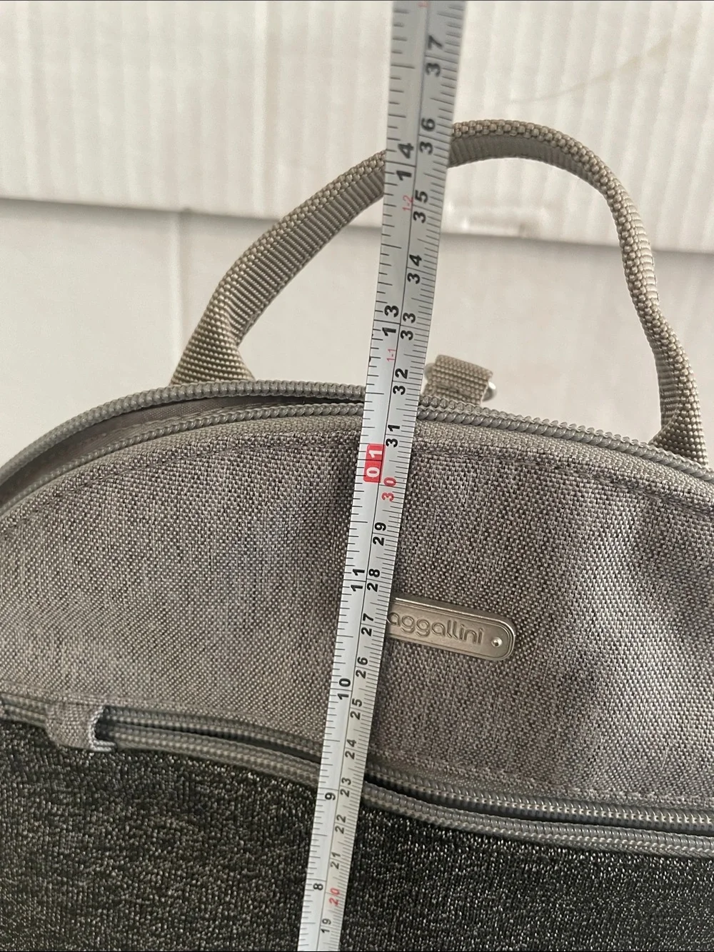 Baggallini Gray Two-Tone Women's Backpack New with Tags
